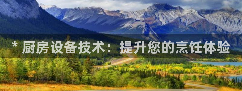 凯时国际app登录：* 厨房设备技术：提升您的烹饪体验