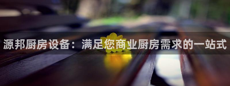 尊龙登录地址：源邦厨房设备：满足您商业厨房需求的一站式