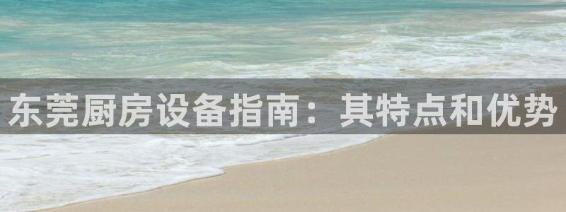 凯时官网手机版下载：东莞厨房设备指南：其特点和优势