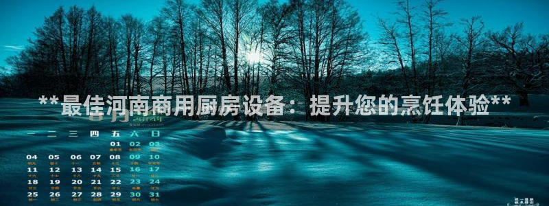 ag尊龙凯时集团：**最佳河南商用厨房设备：提升您的烹饪体验
