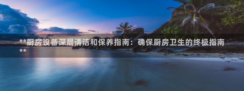 尊龙凯时注册：**厨房设备深层清洁和保养指南：确保厨房卫生的