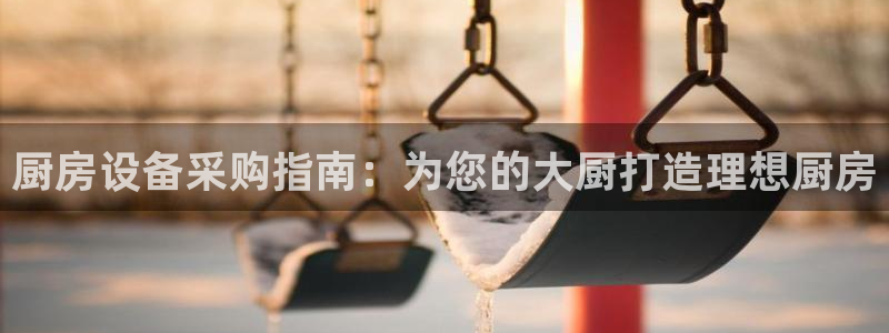 AG尊龙登陆网址：厨房设备采购指南：为您的大厨打造理想厨房