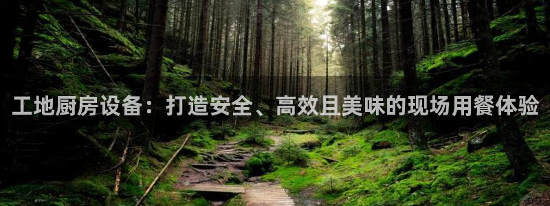 凯时赢来就送38：工地厨房设备：打造安全、高效且美味的现场用