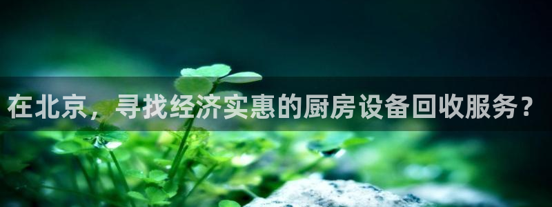 尊龙凯时有限公司：在北京，寻找经济实惠的厨房设备回收服务？