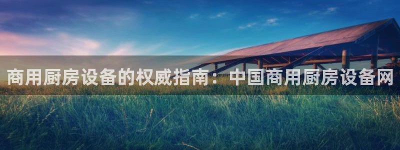 尊龙会：商用厨房设备的权威指南：中国商用厨房设备网
