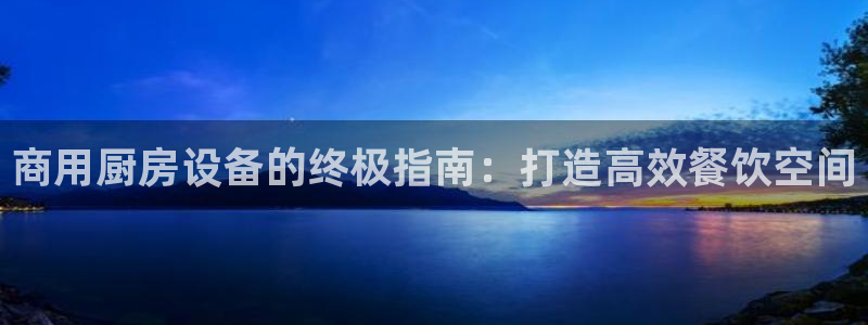 尊龙实业有限公司属于国企吗：商用厨房设备的终极指南：打造高效