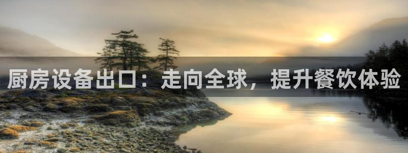 凯时国际娱乐官方网址：厨房设备出口：走向全球，提升餐饮体验