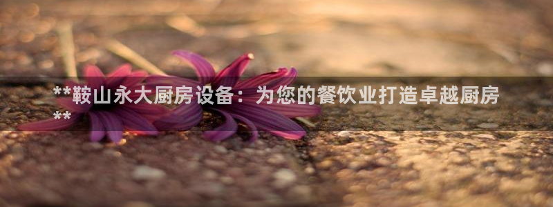 尊龙凯时输钱的原因：**鞍山永大厨房设备